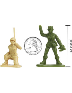 Figuras de Soldados Femeninos Médicos BMC 24pc 1:32 2