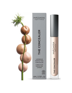 Corrector Luminoso MÁDARA 15 Vainilla 4ml - Vegano y Natural