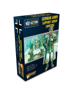 Figuras de Invierno Warlord 1:56 Ejército Alemán Miniaturas