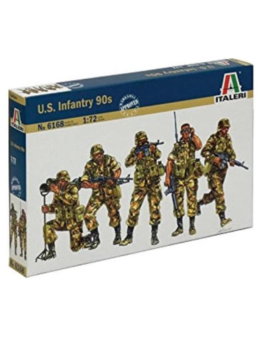 Italeri Infantería EE.UU. 90s 1:72 - 50 Figuras Plástico