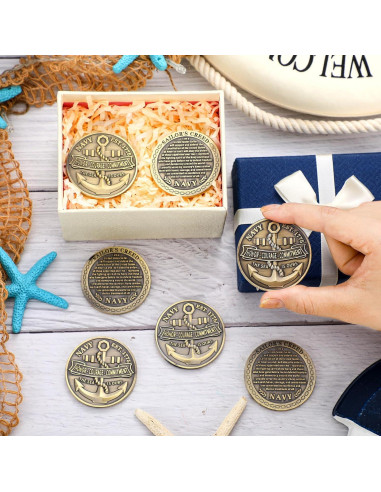12 Monedas Desafío Marina EE. UU. Landical 4.5 cm Regalos