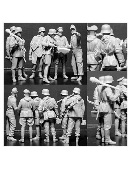 Kit de Miniaturas Militares Master Box 1:35 6 Figuras