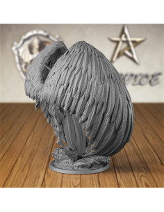 Miniatura Luchador Ángel AUSPDICE 7,11x6,35cm para RPG 2