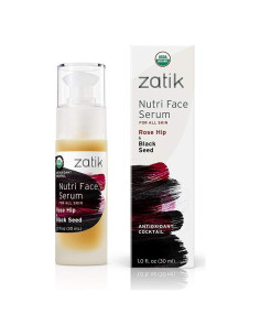 Suero Nutri Facial Zatik 30ml Rosa Mosqueta y Semilla Negra