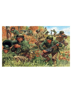 Italeri 6046S 1:72 Infantería Americana WWII 50 Soldados