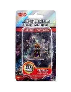Figura Premium WizKids D&D Ranger Humana Femenina 1.27cm 2