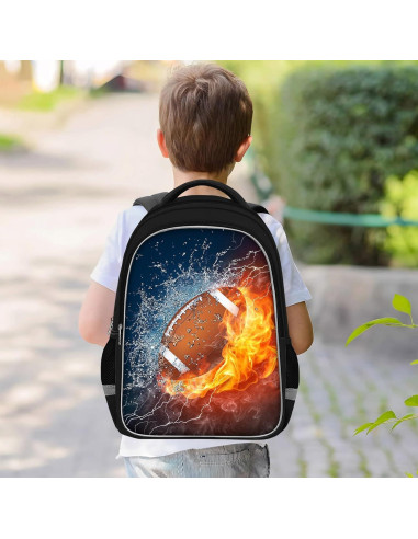 Mochila Escolar TILYTADLY Fútbol Americano 43 cm 20 Litros