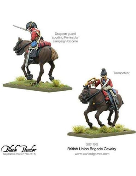 Miniaturas de Caballería Británica Warlord 28mm Sin Pintar Miniaturas de Caballería Británica Warlord 28mm Sin Pintar