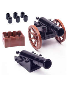 Cañón de Guerra Medieval 2 MaozyHomie Juguete 11,68 cm