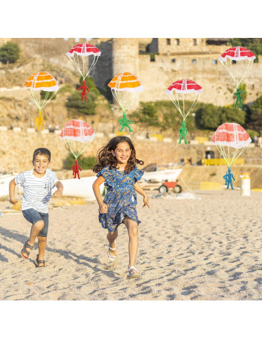 50 Soldados de Juguete Paracaidistas ONEST PVC 7,62 cm