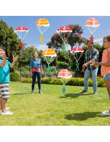 50 Soldados de Juguete Paracaidistas ONEST PVC 7,62 cm