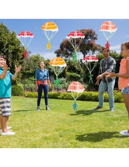 50 Soldados de Juguete Paracaidistas ONEST PVC 7,62 cm