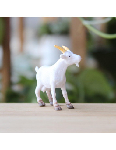 Figuritas de Cabra Mini NUOBESTY 6pcs Animales Realistas