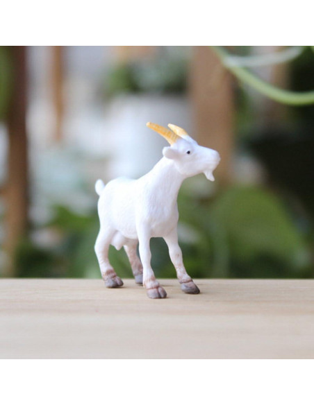 Figuritas de Cabra Mini NUOBESTY 6pcs Animales Realistas Figuritas de Cabra Mini NUOBESTY 6pcs Animales Realistas