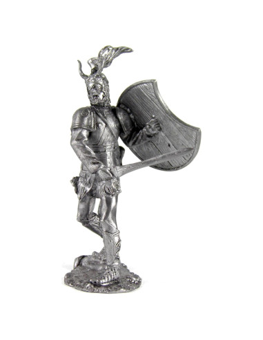 Escultura de metal Aquiles Guerra de Troya 54mm Regalos