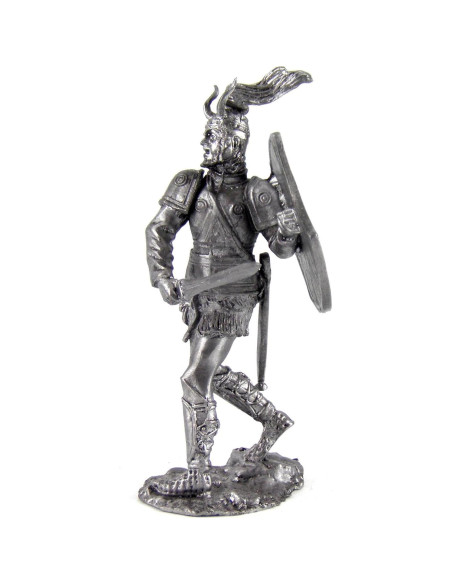 Escultura de metal Aquiles Guerra de Troya 54mm Regalos