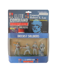 Set de 4 Soldados Miniatura OPO 10 Guerra Civil 1/32 60mm