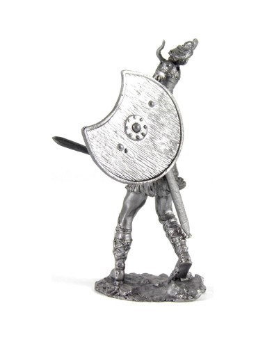 Escultura de metal Aquiles Guerra de Troya 54mm Regalos