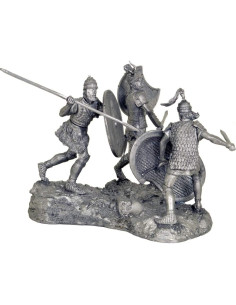 Escultura Guerra de Troya Héctor Patroclo Aquiles 54mm 2