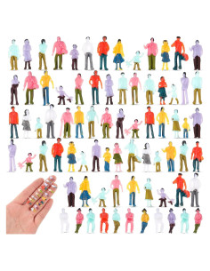 Figuras Miniatura de Personas Namalu 100 Pcs 1:150