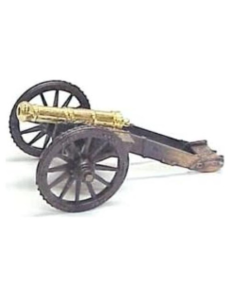 Cañón Miniatura Americana 1775 - 13.3 cm x 5.1 cm