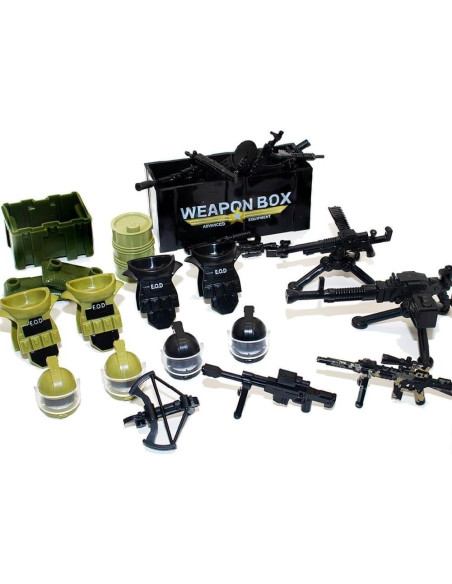 200 Piezas Accesorios de Armas Militares Gonsausola 200 Piezas Accesorios de Armas Militares Gonsausola