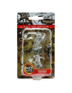 Miniatura Sin Pintar Elfo Guerrero WIZKIDS 25.4x5.08 cm