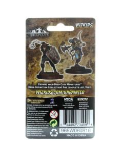 Miniatura Sin Pintar Elfo Guerrero WIZKIDS 25.4x5.08 cm 2