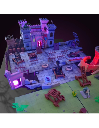 Conjunto de Terreno DND FOXBITE Castillo 240 Piezas