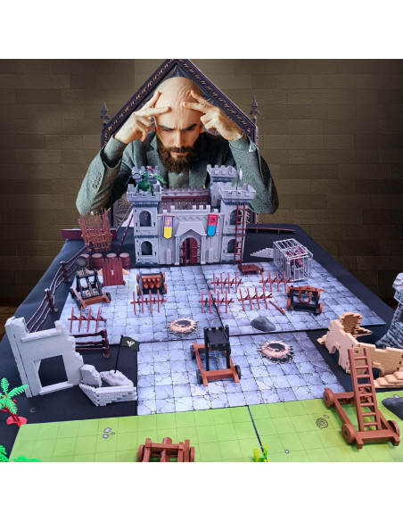 Conjunto de Terreno DND FOXBITE Castillo 240 Piezas