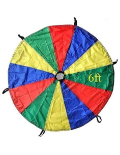 Paracaídas GSI 6 Pies para Niños - Juego Cooperativo 2