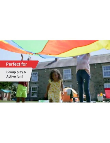 Paracaídas GSI 6 Pies para Niños - Juego Cooperativo