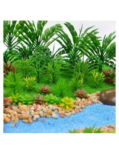 110 Árboles Miniatura Modelo Jardín de Hadas MOMOONNON