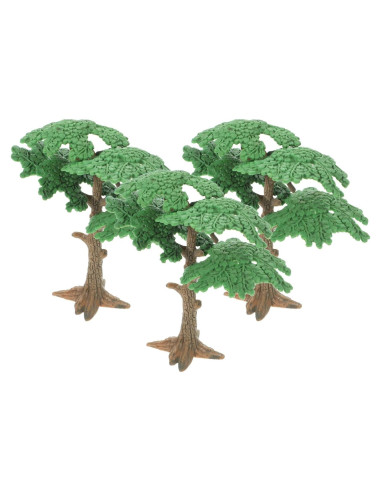 Mini Árbol de Pino Falso Kisangel para Dioramas 9.5x10.5 cm