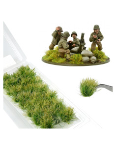 Grama Estática Rizada 20 Pcs Warmtree Verde Otoño