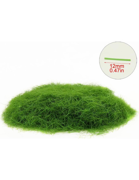 Césped Estático Evemodel 4x300ml 12mm Verde y Amarillo