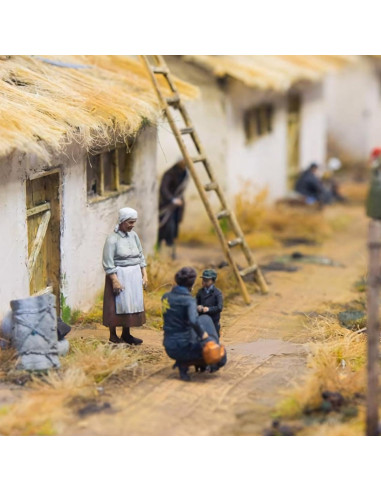 Tufos de Hierba Estática Miniatura Warmtree 3x7 cm