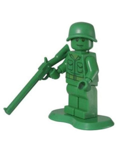 Minifigura LEGO Toy Story Soldado Verde 3,81 cm Rifle