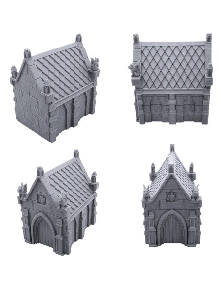 Escenografía de Cementerio EnderToys para Miniaturas 28mm