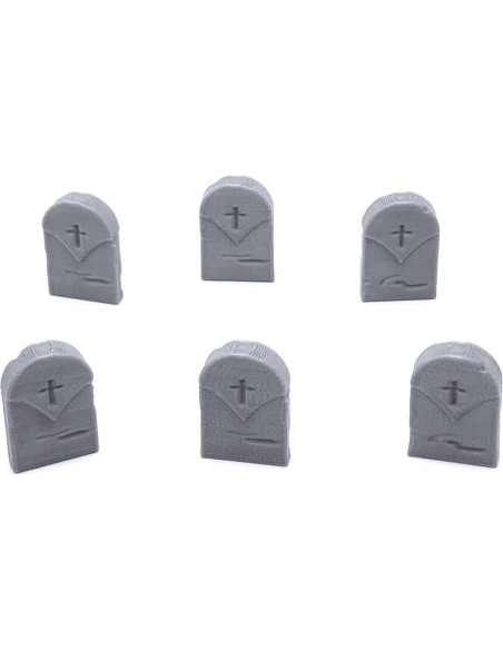 Escenografía de Cementerio EnderToys para Miniaturas 28mm