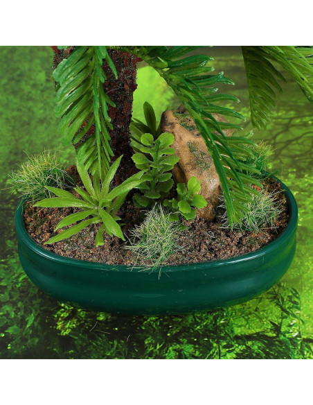Hierba Estática Lusofie 20Pcs Verde Otoñal para Dioramas