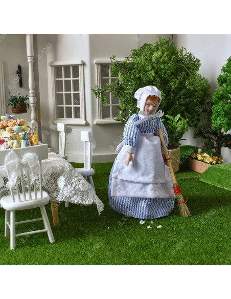 Alfombra de Césped Artificial NWFashion 33x99cm Verde Oscuro