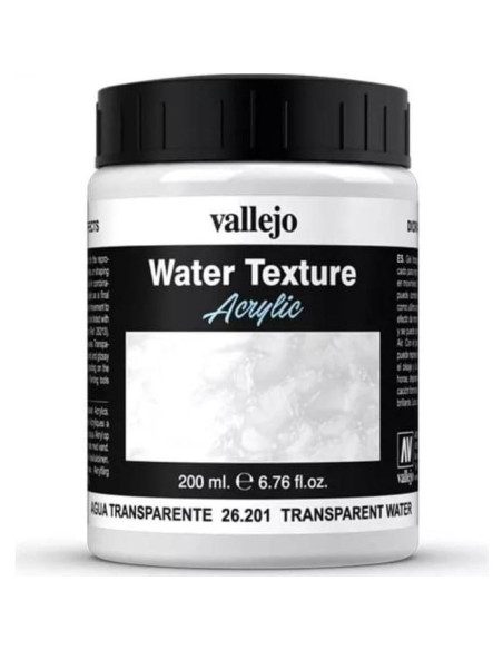 Gel Transparente Vallejo 200 ml para Dioramas y Modelos