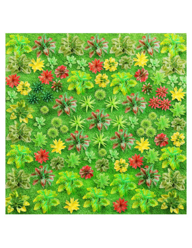 100 Mini Árboles Modelo QUOZUO para Manualidades DIY 1.5-6.1 cm