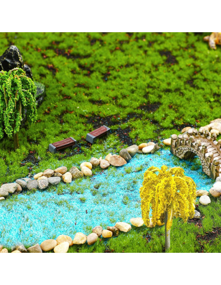 Kit de Materiales para Dioramas Nuanchu 9 Paquetes Miniatura