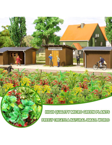 100 Mini Árboles Modelo QUOZUO para Manualidades DIY 1.5-6.1 cm