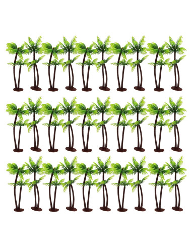 25 Piezas Árboles Artificiales de Coco YOOHUA 14.5 cm