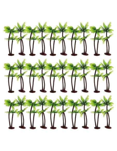 25 Piezas Árboles Artificiales de Coco YOOHUA 14.5 cm
