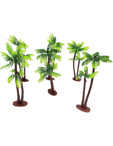 25 Piezas Árboles Artificiales de Coco YOOHUA 14.5 cm