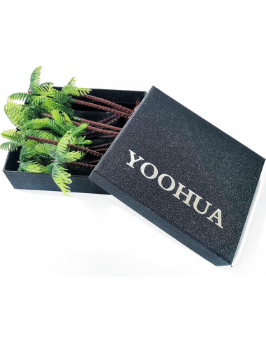 25 Piezas Árboles Artificiales de Coco YOOHUA 14.5 cm